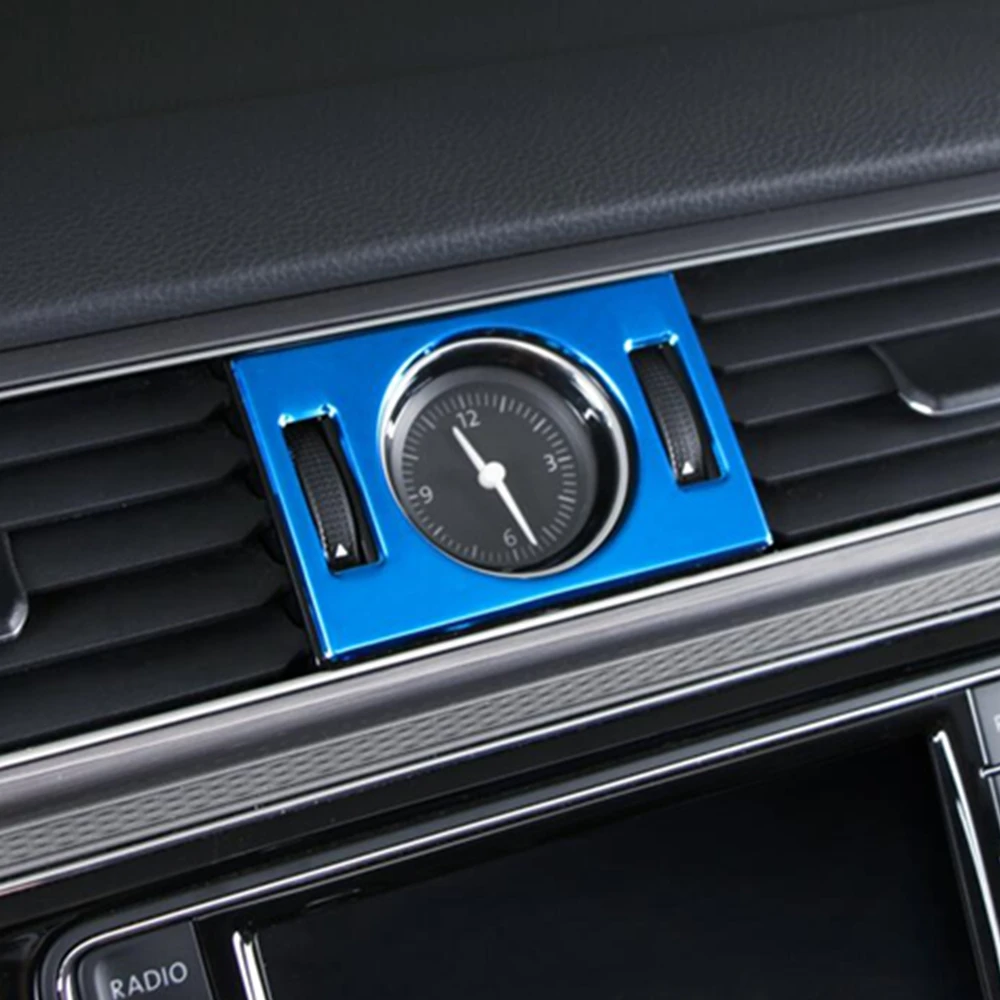 Car Parking Warning Light Time Watch Trim Frame Stick Lamp For VW Passat B8 Variant Alltrack 2016 2017 2018 2019 2020 2021 2022