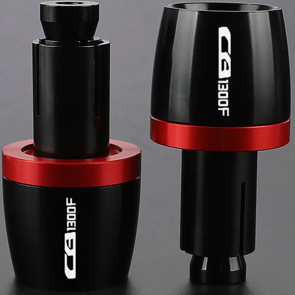 

2009 2008 Moto For HONDA CB1300F 2003-2010 2007 2006 CNC Metal Handlebar Counterweight Plug Slider Motor Bike Grips Accessories