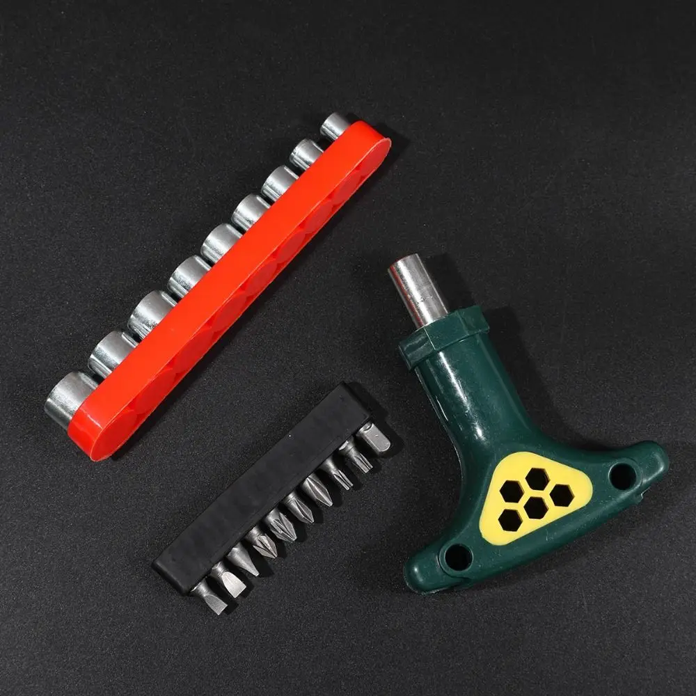 Impact Resistant T Handle Manual Screwdriver Carbon Steel WaterProof Quick Screwdriver Driver T-Type Ratchet Screwdriver