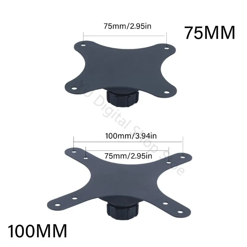 96BA Desk Display Magnetischer VESA-Montageadapter für tragbare Monitore, Metallmontageplatte mit Kugelkopf – Detail 6