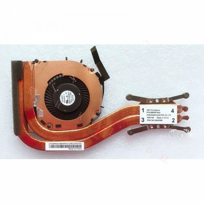 

N New cooler for Lenovo ThinkPad X1 Carbon CPU Cooling heatsink with fan 04W3589