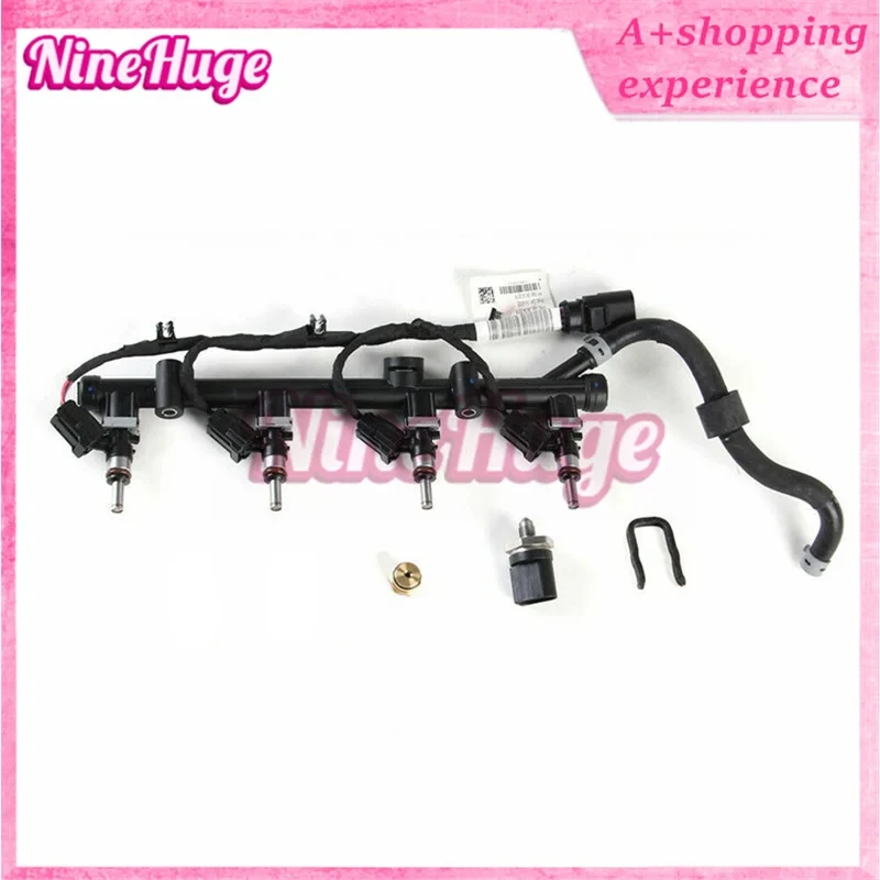 1X Intake Manifold Fuel Injection Rail Kit Fit For V-W Arteon Atlas Beetle Tiguan A-UDI A3 A4 Q3 Q7 06K133681A 06L 971 627 A