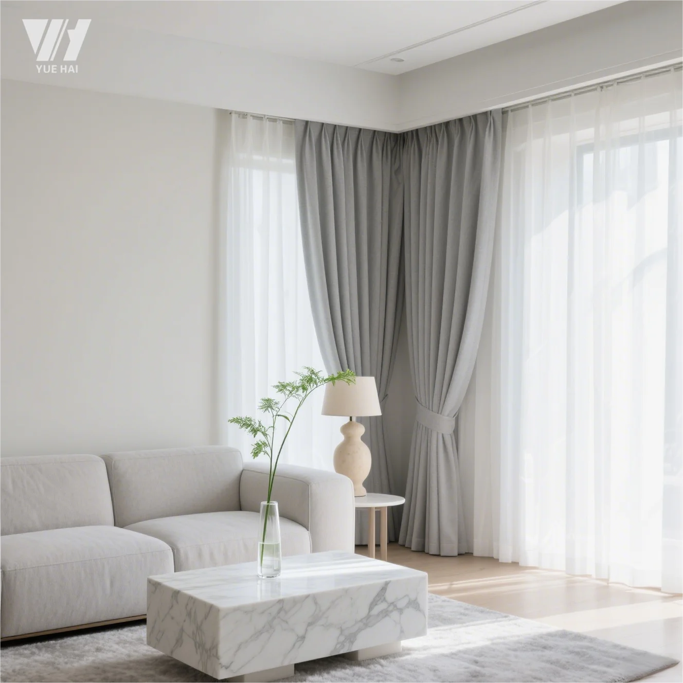 

Home Living Room Bedroom New Pure Handmade Luxury Blackout Curtains Custom S-Shape Wave Pleated Vintage Black Plain Color