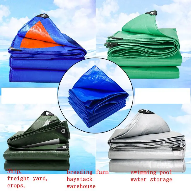 PE waterproof cloth, thickened tarpaulin, rainproof cloth, sunshade, PE tarpaulin, water tank storage cloth, leak proof cloth