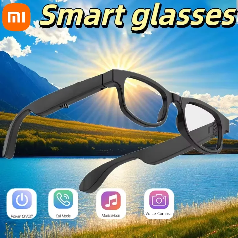 Xiaomi Smart Glasses Assistente vocale Chiamata Bluetooth Occhiali alla moda Durata della batteria a lunga durata Occhiali da sole per sport all'aria aperta 2026 Nuovo