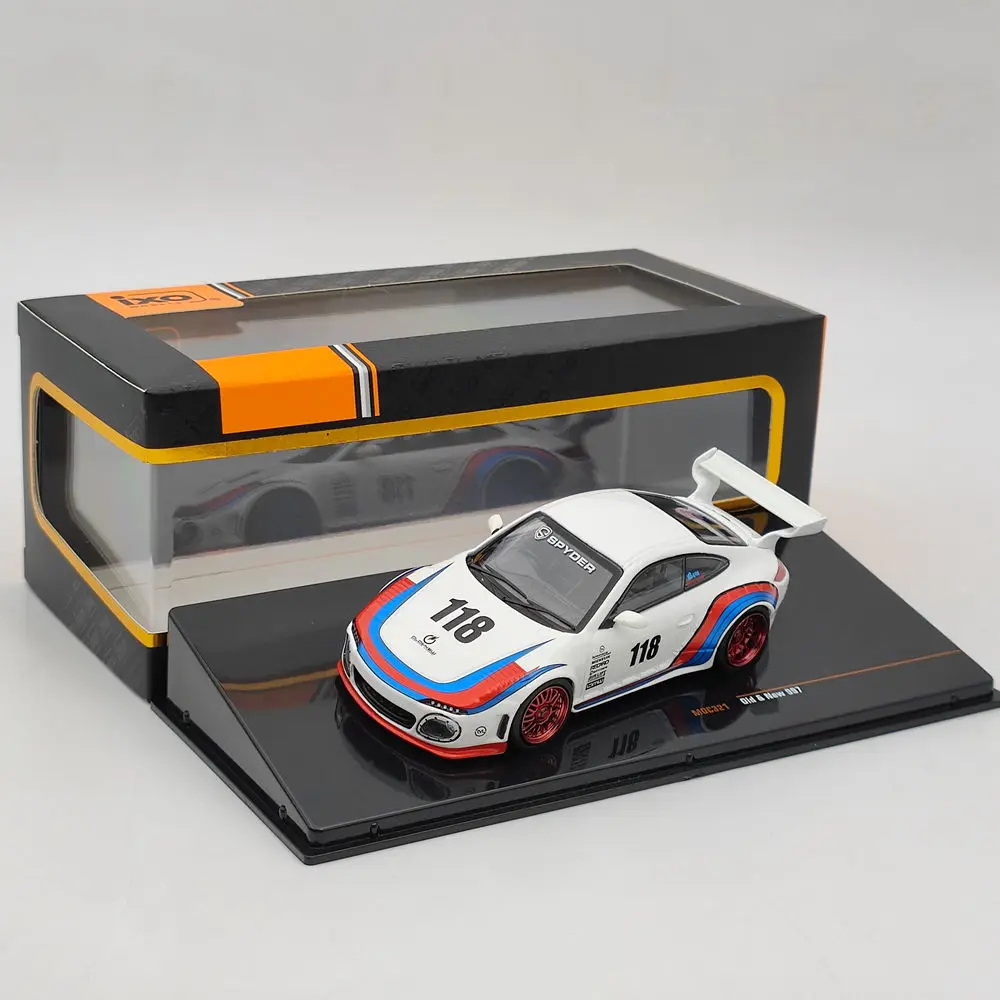 

IXO 1:43 for 911 Spyder #118 OLD AND NEW 997 White MOC321 Diecast Models Car Limited Edition Collection Auto Toys Gift