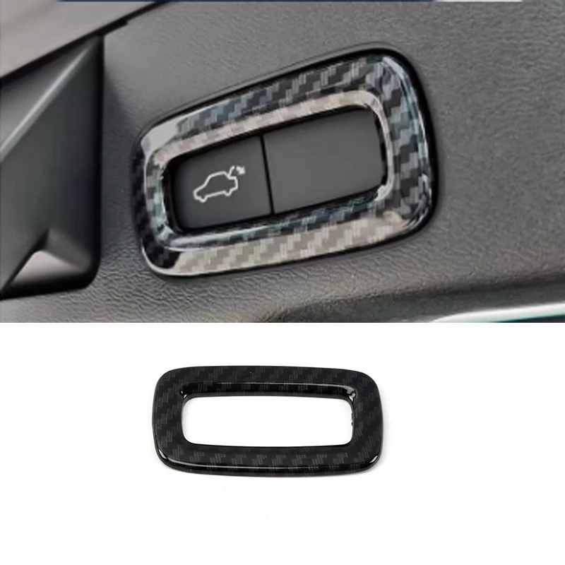 Voor Volvo XC60 XC-60 2018 2019 20 21 2022 Interieur ABS Carbon Auto Airconditioning Outlet Console Versnellingspook Hoofd Venster lift Trim