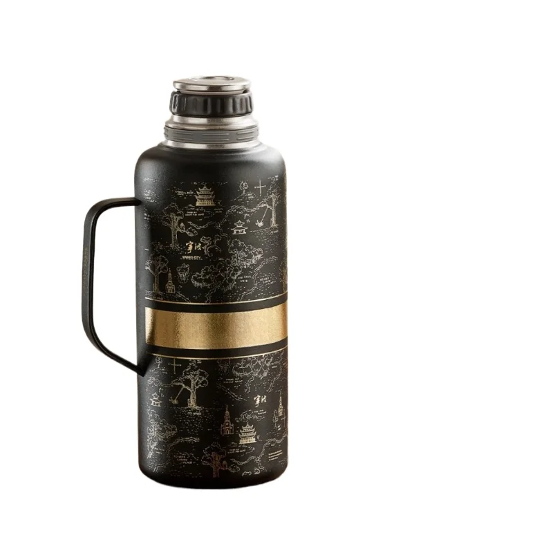 

Titanium handed down pot stew teapot, thermal insulation stew warm tea kettle