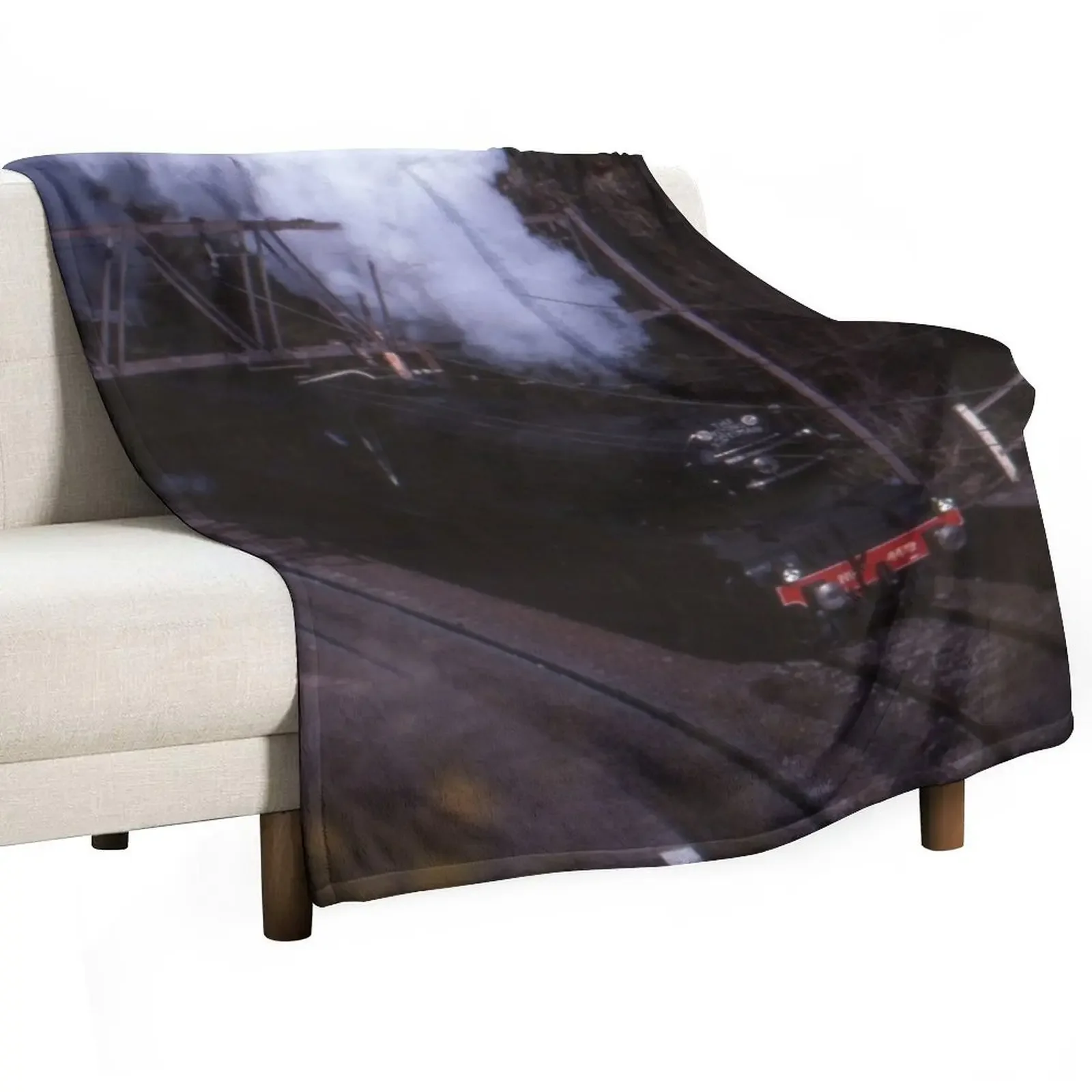 

Flying Scotsman & 3801, Bowenfels 19890625 Throw Blanket Versatile Cozy Throw Blanket for All Occasions