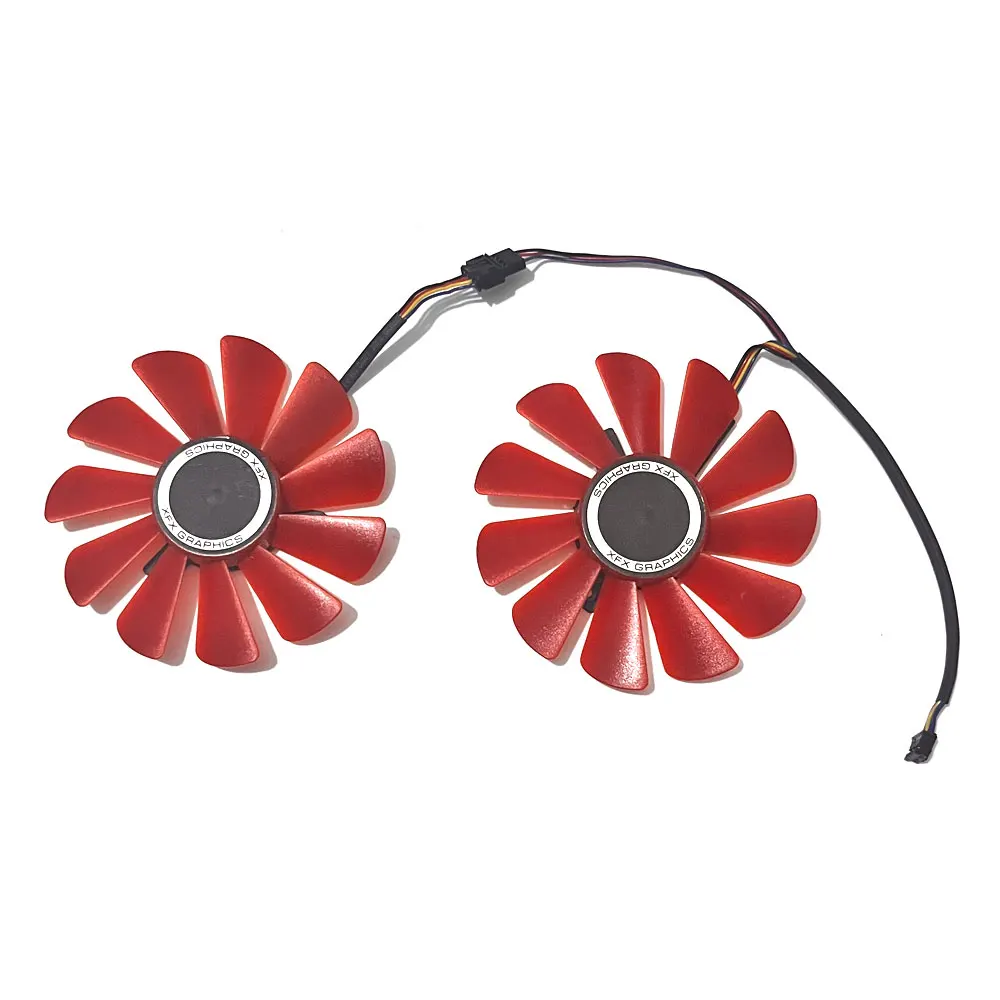 Neue 85 MM FDC10U12S9-C XFX RX480 RX570 GPU Karte Kühler Lüfter Für XFX RX570 RS RX580 RS RX470 RX580 Grafikkarte Kühlung