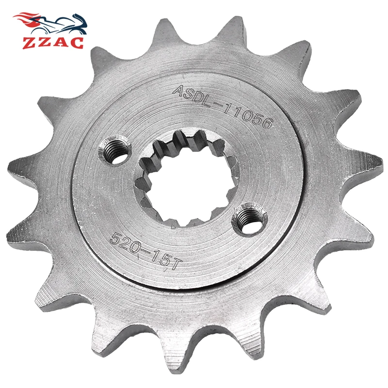 520 15T Motorcycle Front Sprocket For KTM DUKE 390 Duke ABS 2013-2022 390 Adventure 2020 390 RC 2014-2020 390RC R 2018