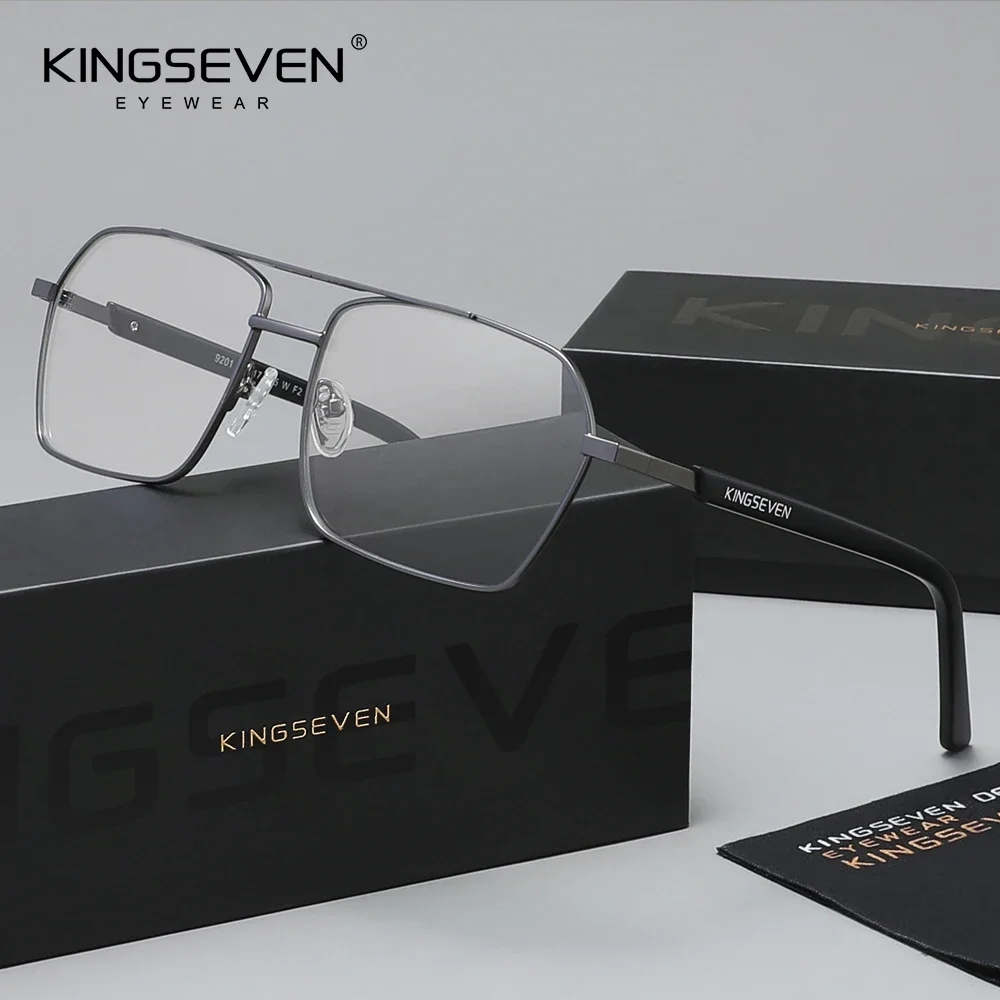 KINGSEVEN Neue modische Anti-Blaulicht-Brille für Männer/Frauen, Telefon- und Computerschutzbrille, Studenten, Schreiben, Lesen, Eyewea