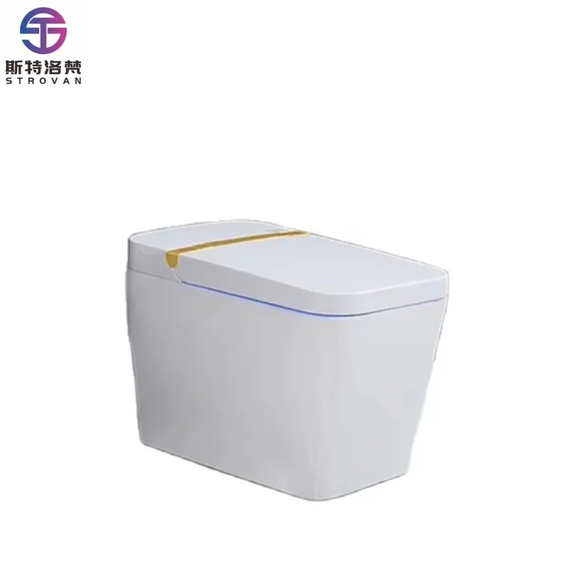 

ZXHK Automatic Flush Sensor Smart Toilet Seat Automatic Automatic Clean Flushing Closet Smart Toilet
