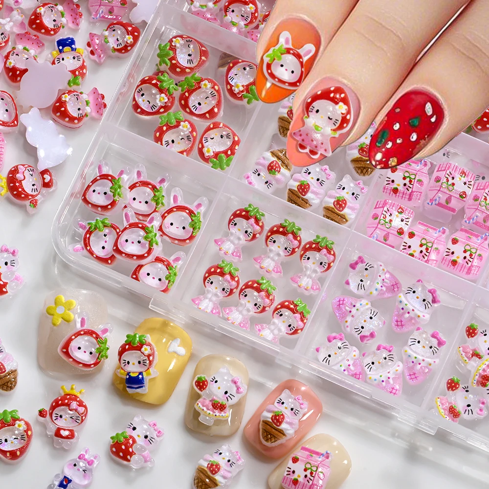 72Pcs/Box 3D Cute H…