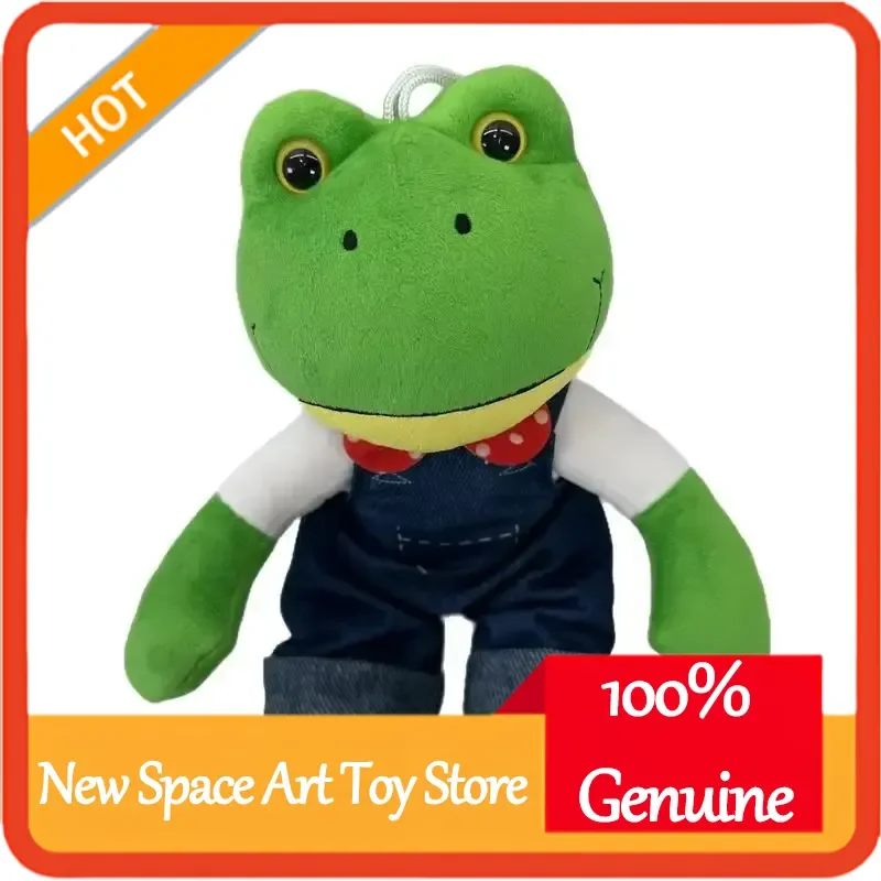 

25 см милая плюшевая кукла-лягушка с волшебным выражением, мягкая игрушка для украшения детской комнаты, подарок на день рождения, персонаж мультфильма