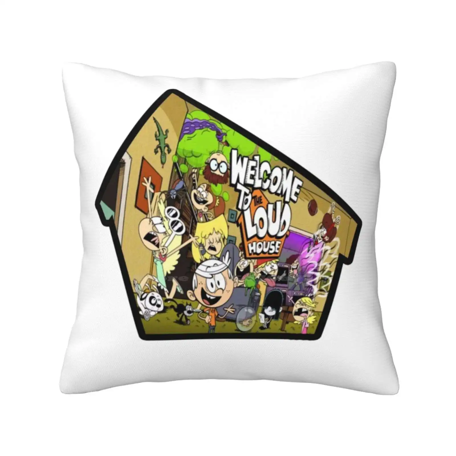 Welcome To Fashion Sofa Throw Pillow Cover Pillowcase Boys Girls Kids Tv Show Cartoon