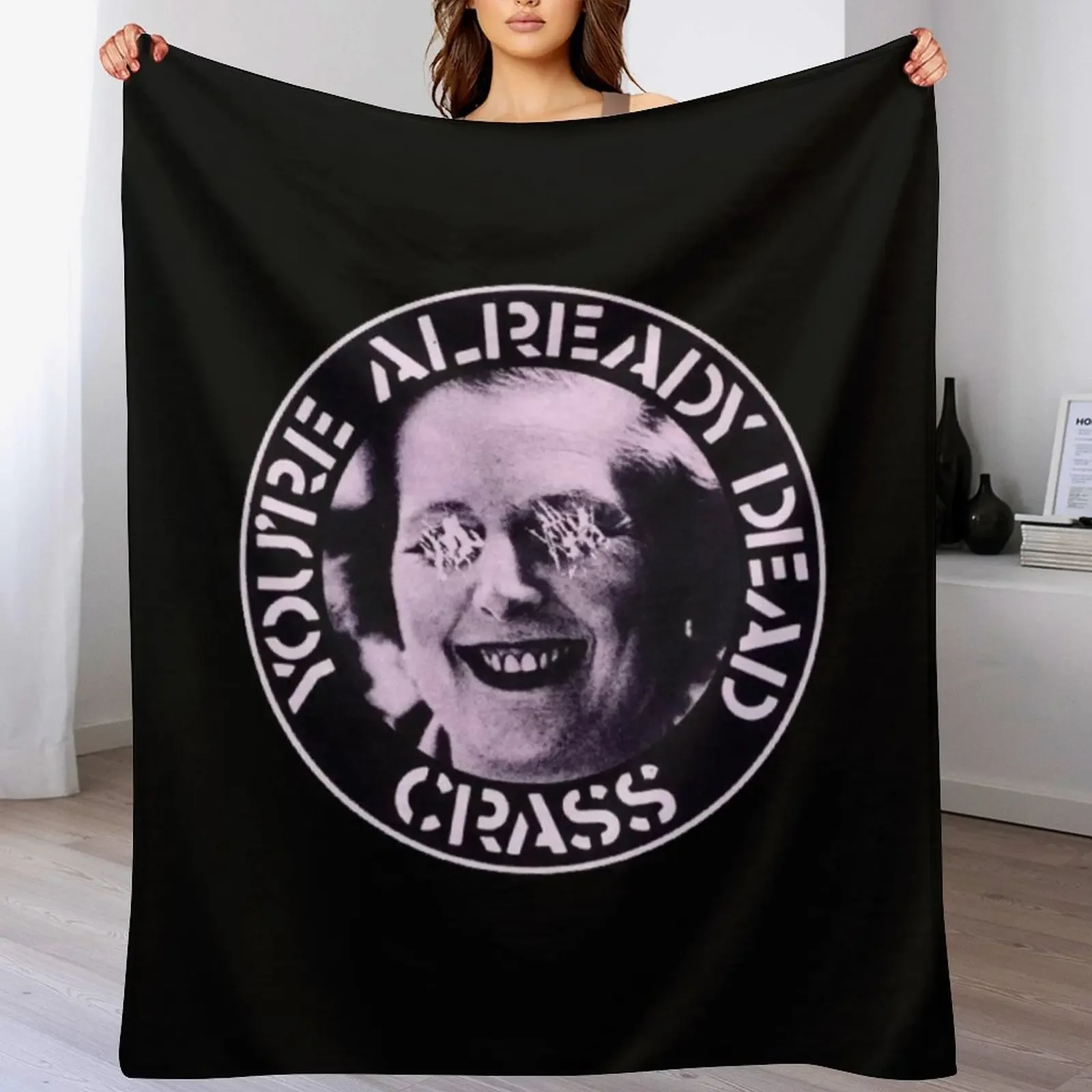 

Already To Dead Throw Blanket Luxury Throw Soft Plaid warm for winter Heavy Blankets