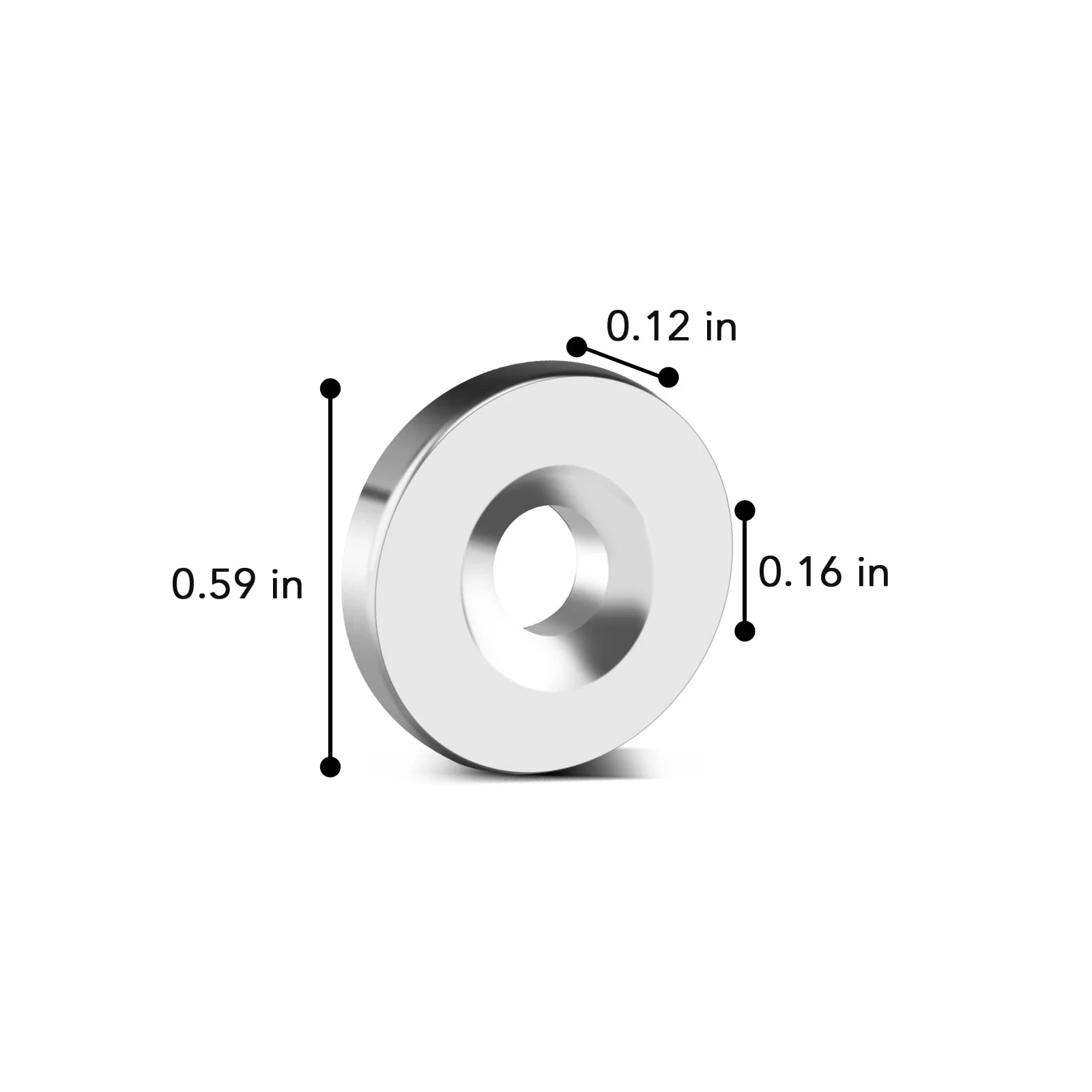 5/10/20/30Pcs 15x3 Hole 4mm N35 NdFeB Countersunk Round Magnet Super Powerful Strong Permanent MagneticImane Disc With M4 Screws