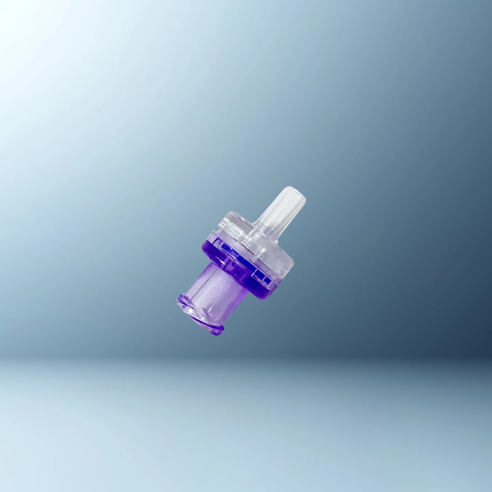 

Medical Grade Micro Female Luer Lock One Way Diaphragm Plastic Non Return Check Valve