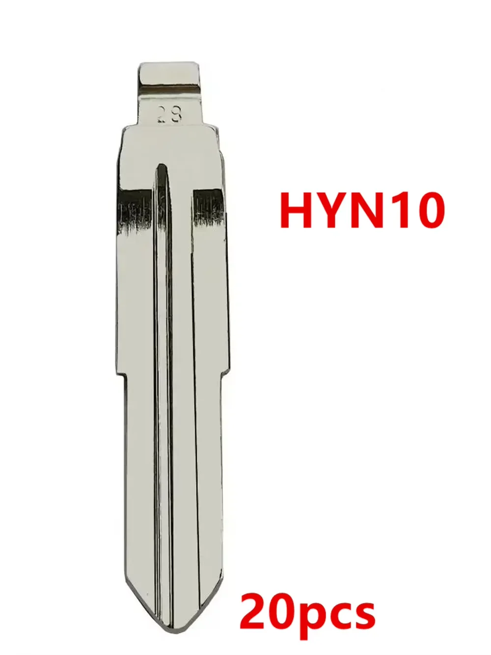 20pcs/lot Flip Remote Key Blade For Hyundai HYN10