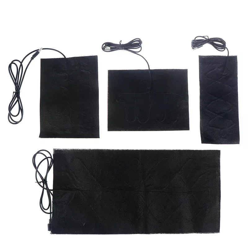 7 Size Usb Warm Carbon Fiber Heated Pads Heated Jacket Coat Vest Heating