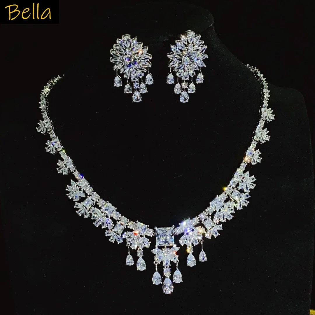 bride-necklace-earrings-set-zircon-wedding-bridal-evening-banquet-party-luxury-jewelry-gown-accessories-sparkling