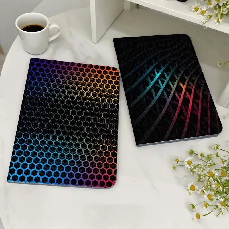 

Популярный чехол с волнистыми разноцветными линиями для планшетов Xiaoxin Lenovo Tab Pad K11, K10, M10, P11 3rd Plus Pro, Legion Y700, Y900 Gen4 2. Подарок.