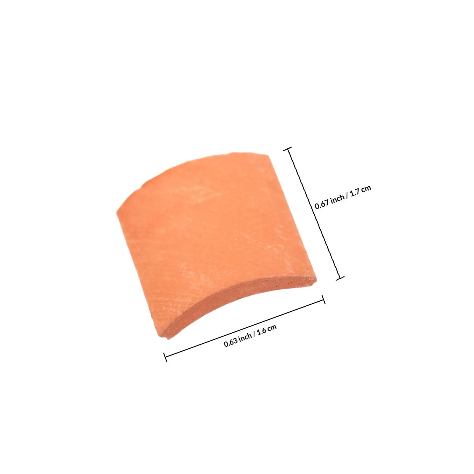 80Pcs Miniature Roof Tiles Sand Table Roof Tiles for DIY Layout Mini House Micro Landscape Decoration Mini House Decoration view 2