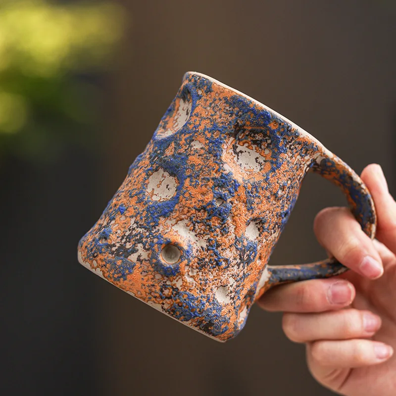 

Кофейная чашка в скандинавском стиле, керамическая чашка для латте, послеобеденного чая, грубая керамическая кружка, подарочная посуда для питья, хорошие предметы для домашних магазинов