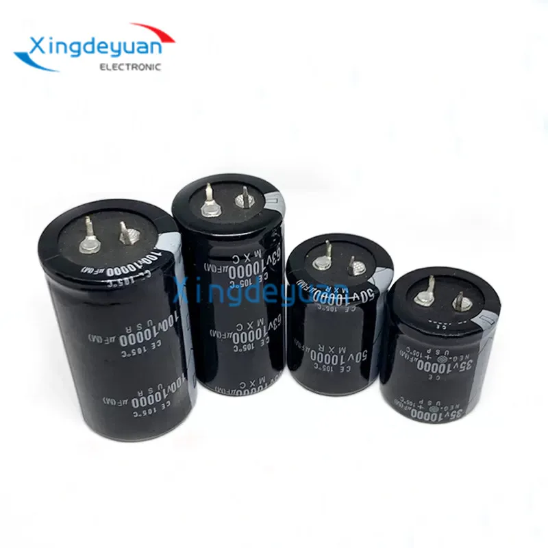 1PCS Ox Horn Capacitance 100V 4700UF aluminum electrolytic capacitor size 25*50 30*40/50/60 35*40/50 MM