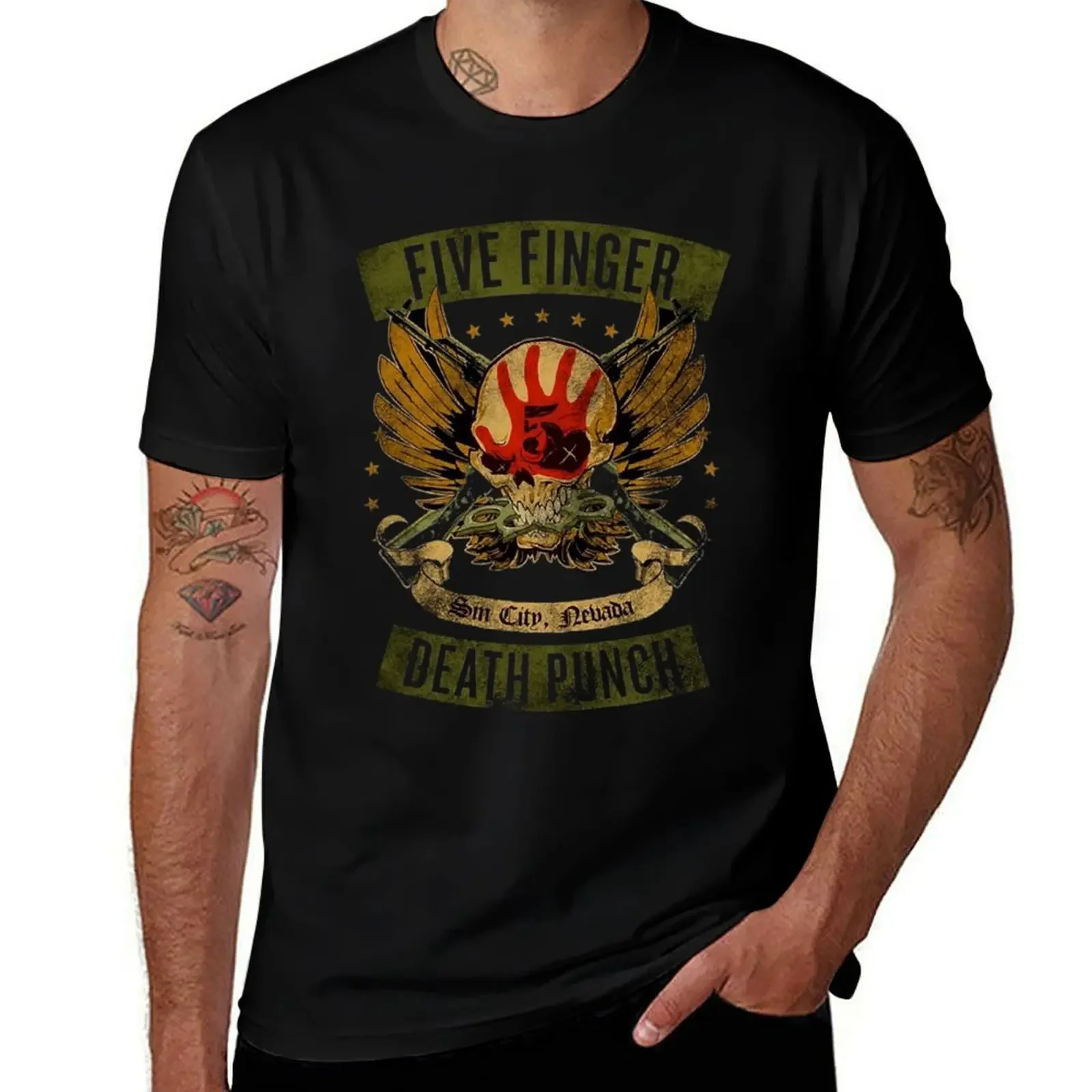 FIVE FINGER - BEST SELLER DESIGN FIVE FINGER T-Shirt custom shirt tops mens champion t shirts