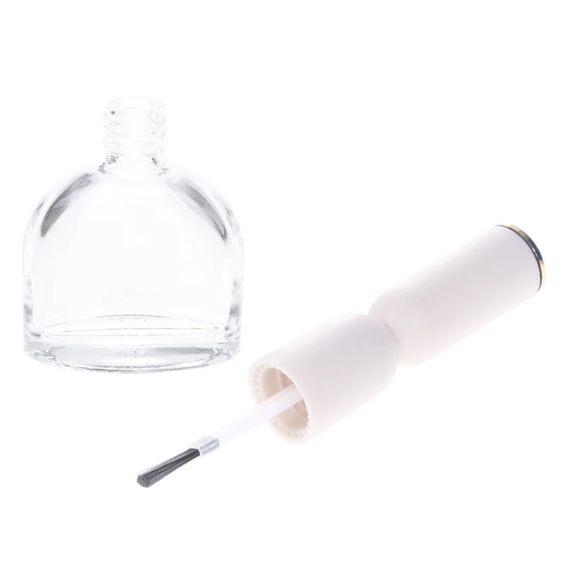 13 مللي زجاجة صغيرة لطلاء الأظافر الزجاجية مع فرش حاوية تعبئة هلام الأظافر الفارغة إعادة الملء وعاء التجميل مانيكير النفط الاستغناء