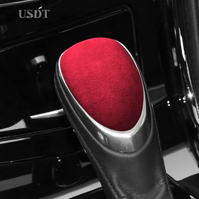 

НОВЫЙ кожаный автомобильный коврик для рычага переключения передач, подходит для Cadillac XTS ATSL 2013 2014 2015 2016 2018 2020 2022 2023