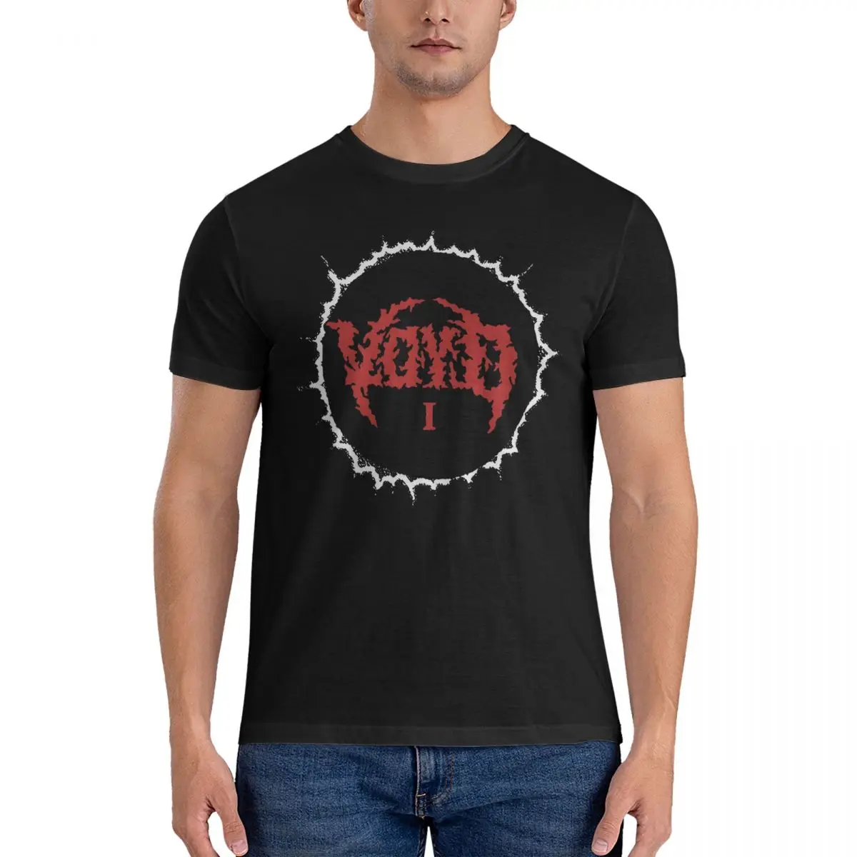 Novelty Merch Voyd Vol I T-Shirts Men Crewneck Pure Cotton T Shirts Svdden Death Short Sleeve Tees Gift Idea Tops