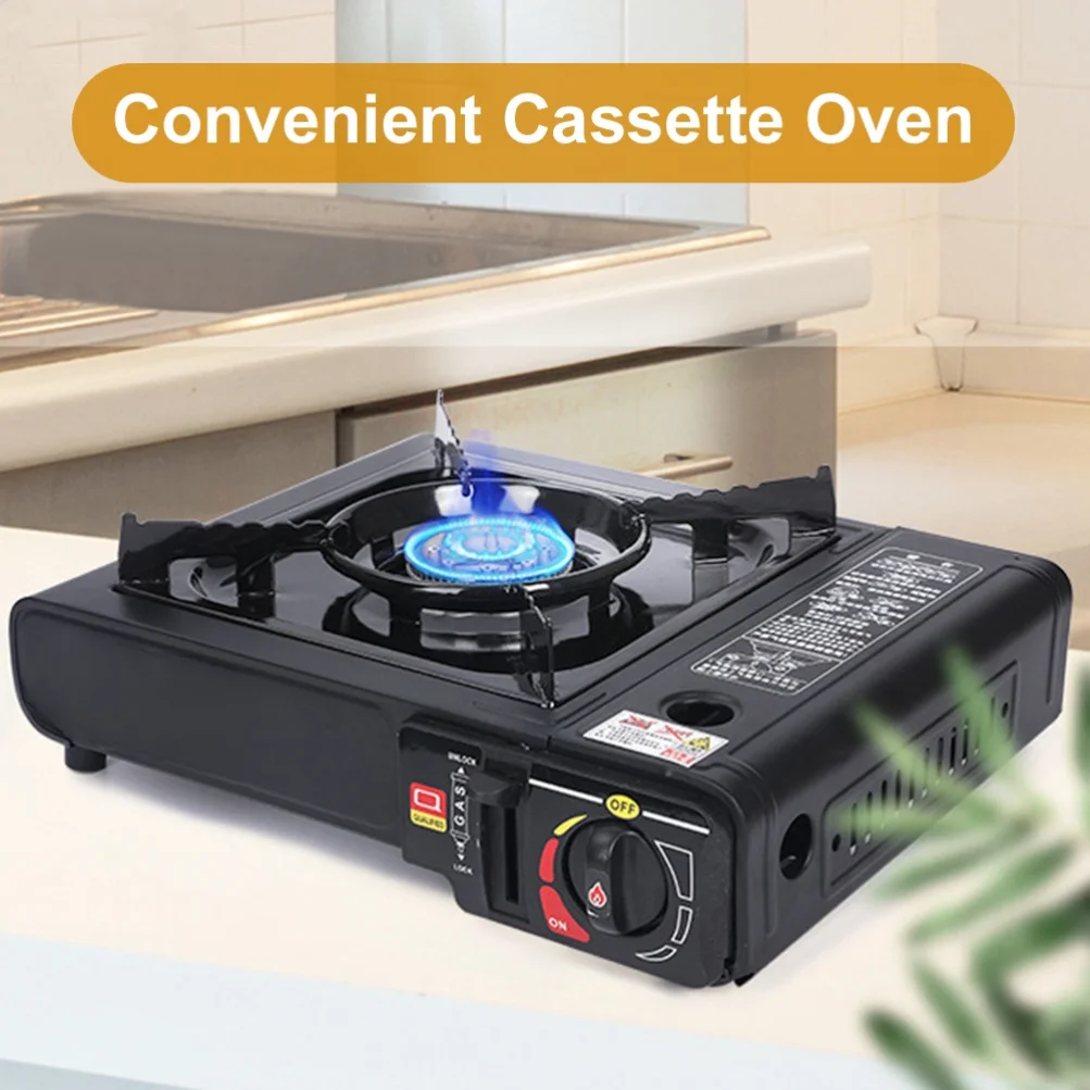 

Camping Gas Store Portable Butane Burner Windproof Single Burner Outdoor Cooking Picnic BBQ Cooker