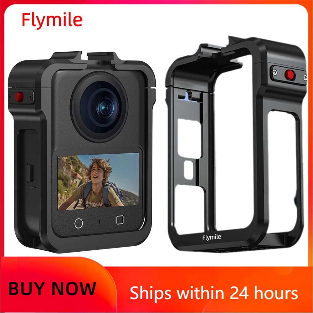 �y�Z�[�����zFlymile Osmo 360 �P�[�W�ی�P�[�X DJI Osmo 360 �A�N�Z�T���[�p �A���~�j�E�������t���[�� �R�[���h�V���[�g���}�E���g