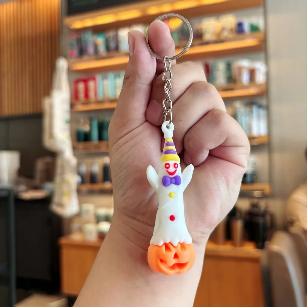 Pvc Keychain Soft Pendant Charm Backpack Decoration Festive Soft Pvc Pendant For Keys Birthday Halloween