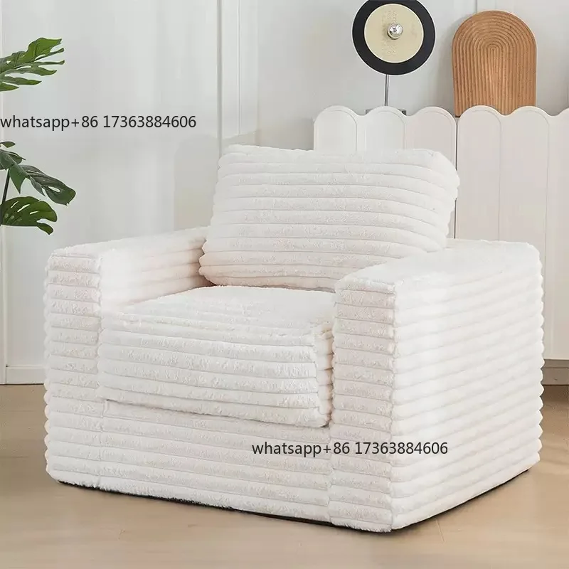Simple Modern Leisure Lazy Sofa Compressed Vacuum Bag Fully Detachable Washable Chesterfield Modular Convertible Fabric