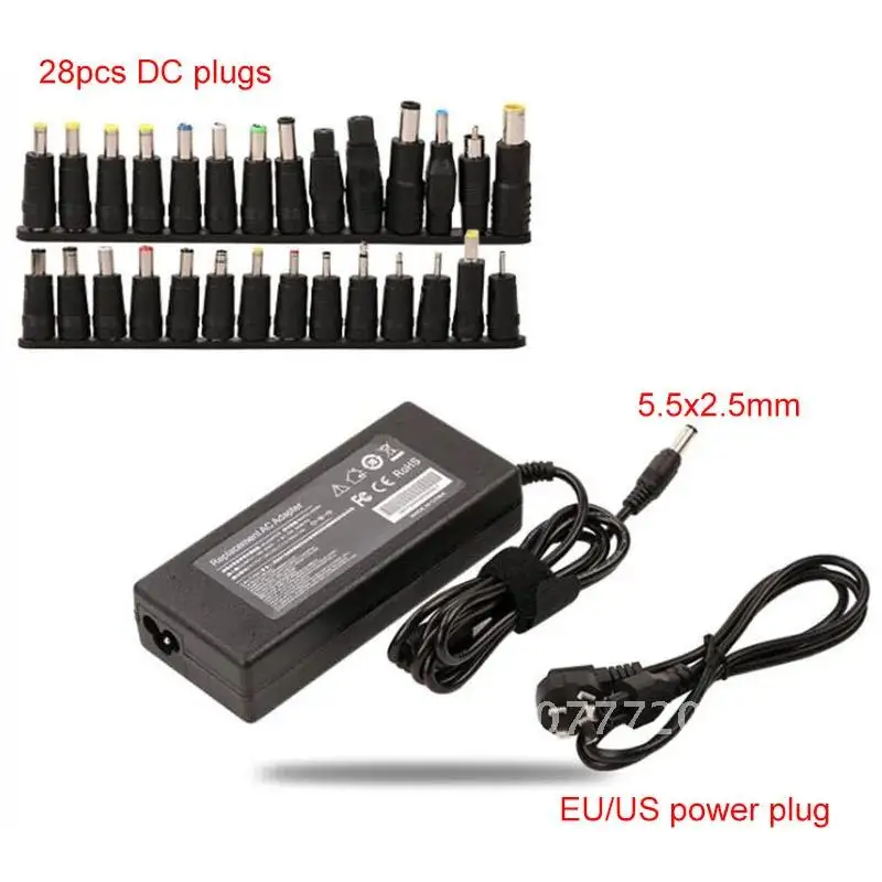 

Power Adapter Charger 90W 19V 4.74A AC Supply Transformer For Acer Asus Dell HP Lenovo Samsung Toshiba Laptop 18.5V 19.5V 20V C1