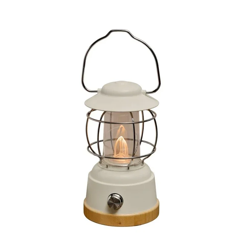 

Outdoor camping atmosphere tent camp retro casual portable horse lamp