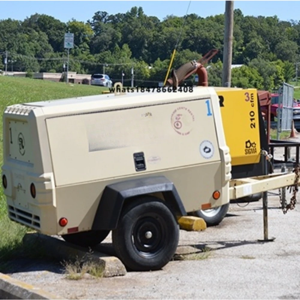 Ingersoll Rand 185CFM 8bar 42kw Small Volume Portable Mobile air Compressor
