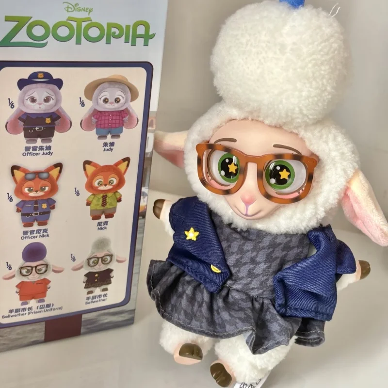

Zootopia слепая коробка милый Ник Джуди фигурку Zootopia плюшевая виниловая кукла Mystery Box мультфильм аниме фигурки коллекция модель игрушки