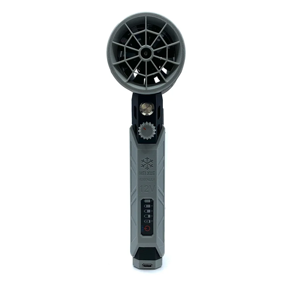 Imagem -06 - Brushless Motor Handheld Car Secador de Cabelo Limpeza Violent Air Gun Jet Fan Turbo Alta Qualidade 4000mah 50 mm