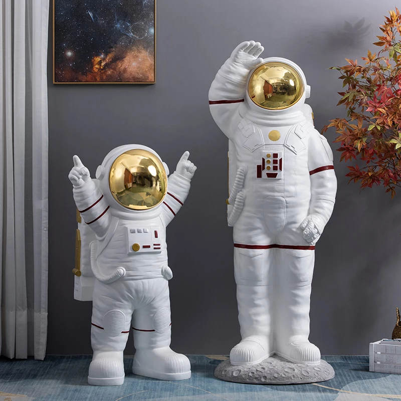 

Astronaut astronaut large floor-to-ceiling ornaments restaurant bar store model room window decoration opening gift