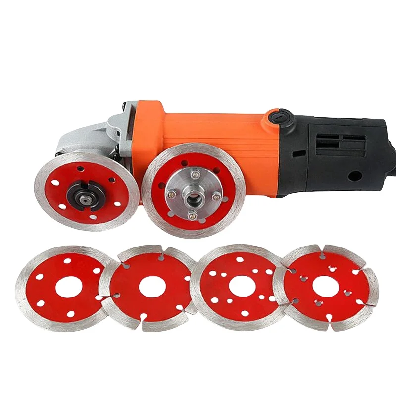 80-mm-Trennscheibe, Kreissägeblatt, Bohrung, kontinuierlich segmentierte Felgen-Trennscheibe für Stein, Granit, Fliesen, Marmor, Beton