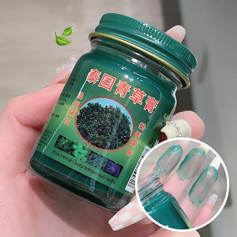 50g Mint Grass Cream Cooling Oil Balm Treat Headache Dizziness Relieve Dry and Itchy Prevent Skin Redness and Swelling Treatment - Image 4