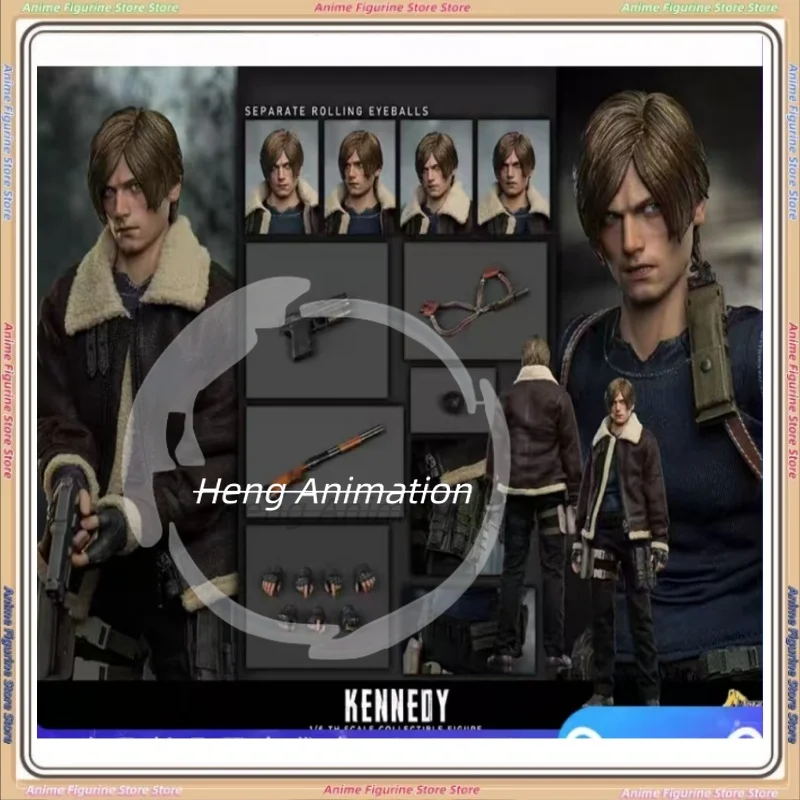 Na stanie, model 'Patriot' Biohazard 4 Leon S. Kennedy od Patriot Studio, skala 1/12, ruchoma figurka akcji, zabawka kolekcjonerska, prezent