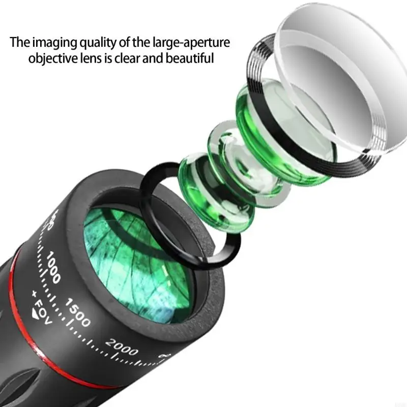 Magnifier Photography Lens 18X/28X/36X/64X Telephoto Lens with Mount Clip 896C