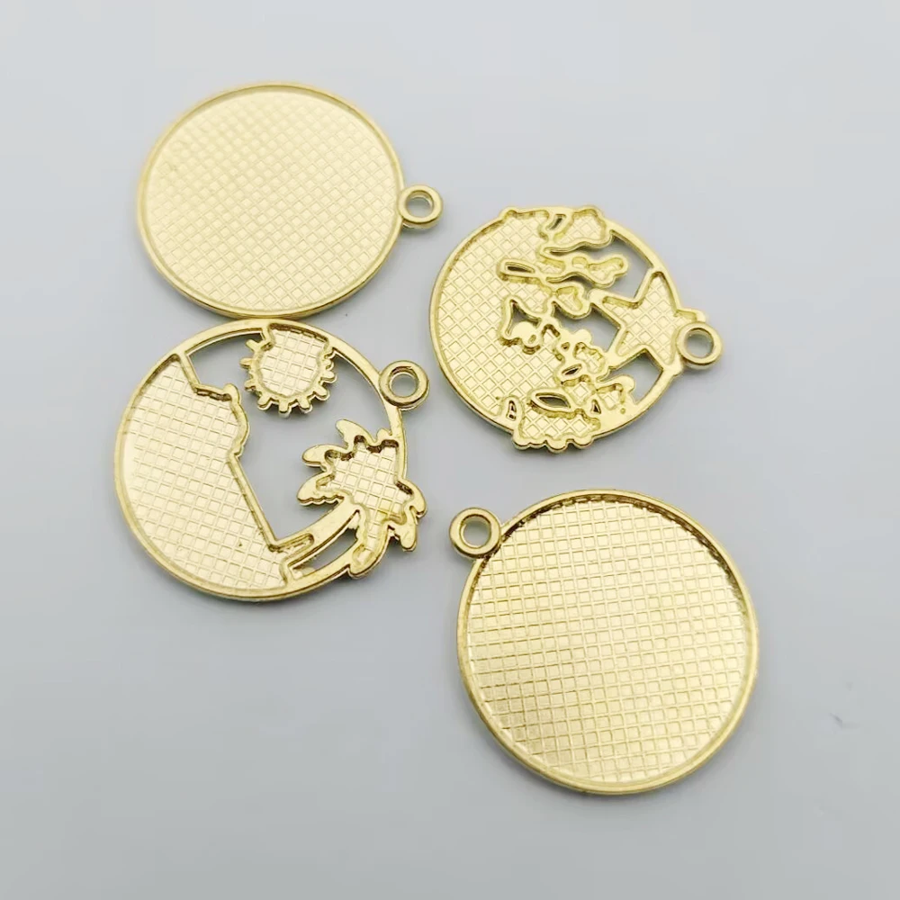 10pcs Sea Beach Coral Charm for Jewelry Making Diy Craft Accessories Enamel Necklace Earring Pendant Keychain Metal Gold Plated