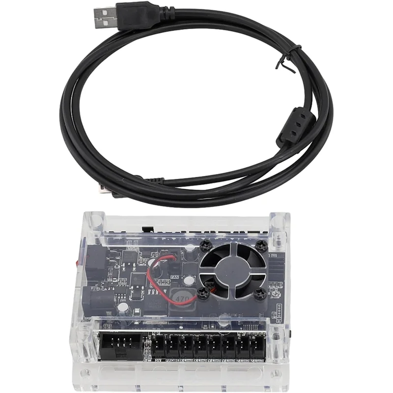 

A34R 3-осевая USB-плата управления для гравировального станка GRBL В автономной режиме Настраиваемые настройки мощности Точная скорость шпинделя